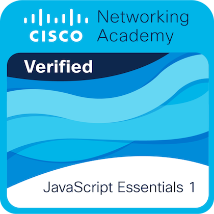 Cisco JavaScript Essentials 1 Certification